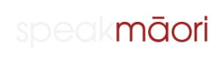 Speak Māori brand logo
